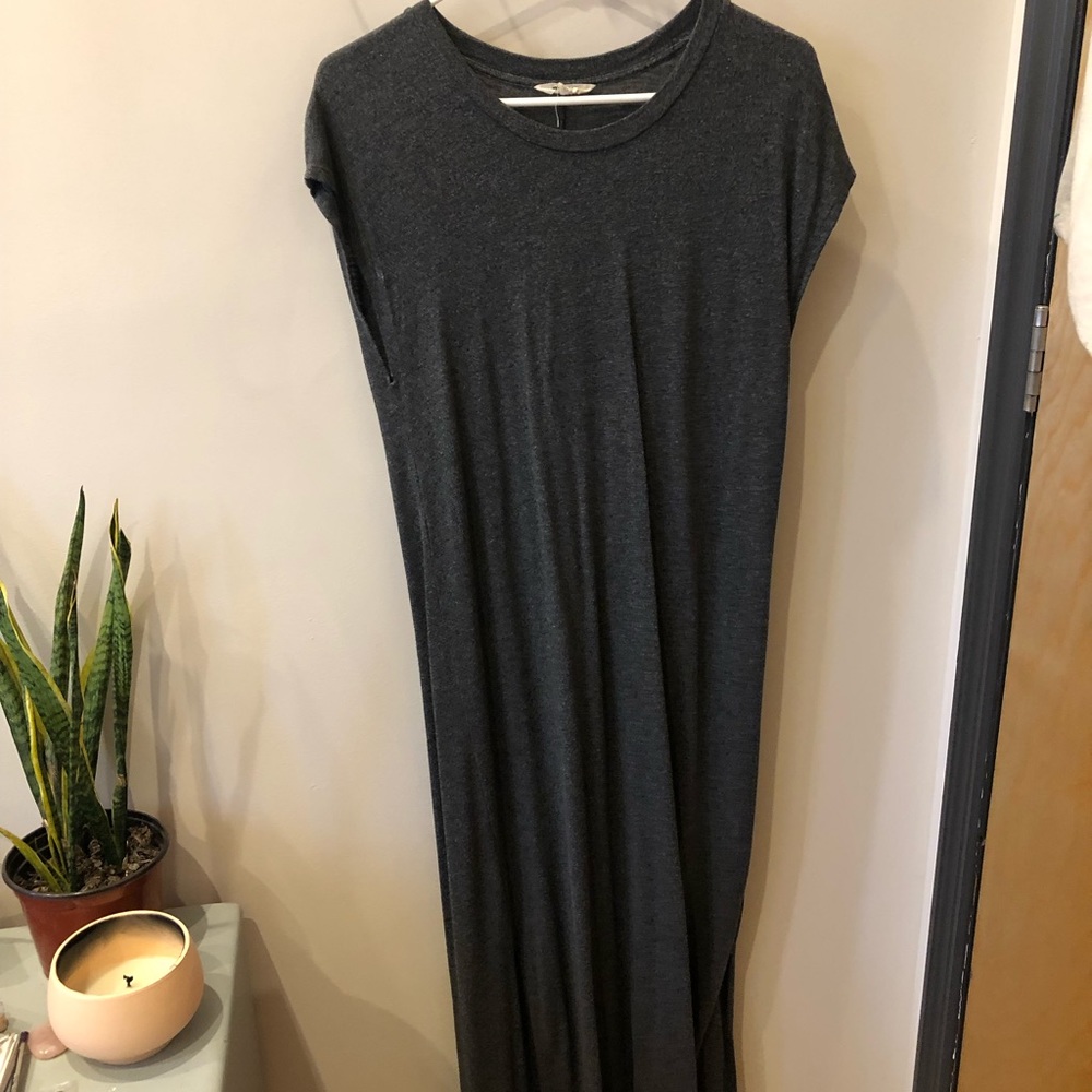 Madewell Midi muscle tank dress